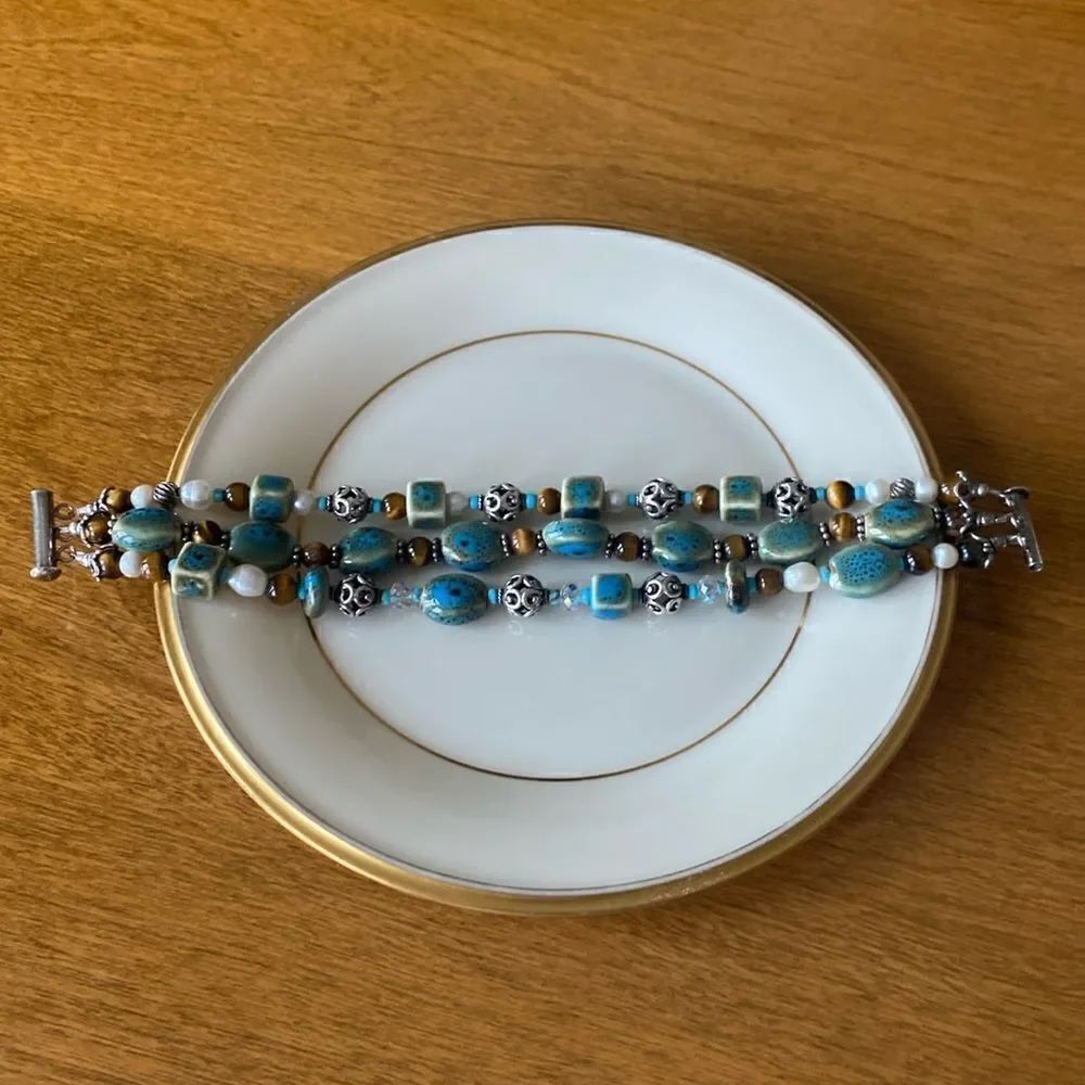Sterling silver bracelet - Picture 2 of 5